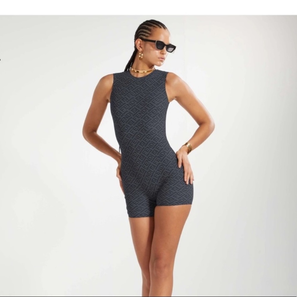Brand new Fendi X Skims black jumpsuit